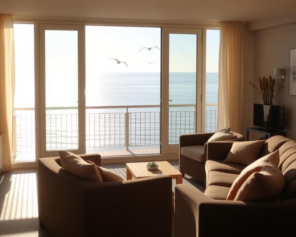 Ferienwohnung mit Meerblick an der Duhner Spitze