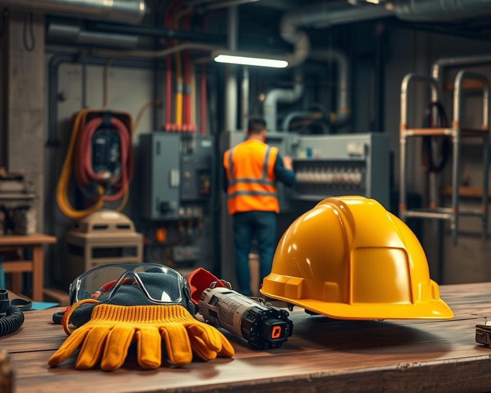 Sicherheitsvorkehrungen für Elektriker