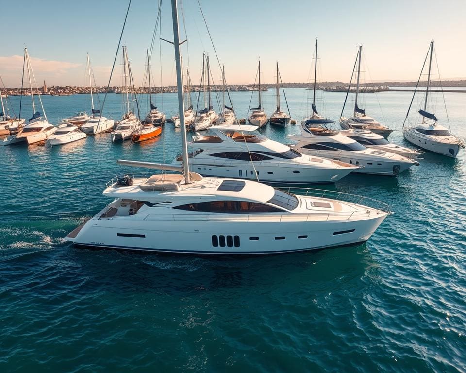 Typen von Yachten im Jachtcharter