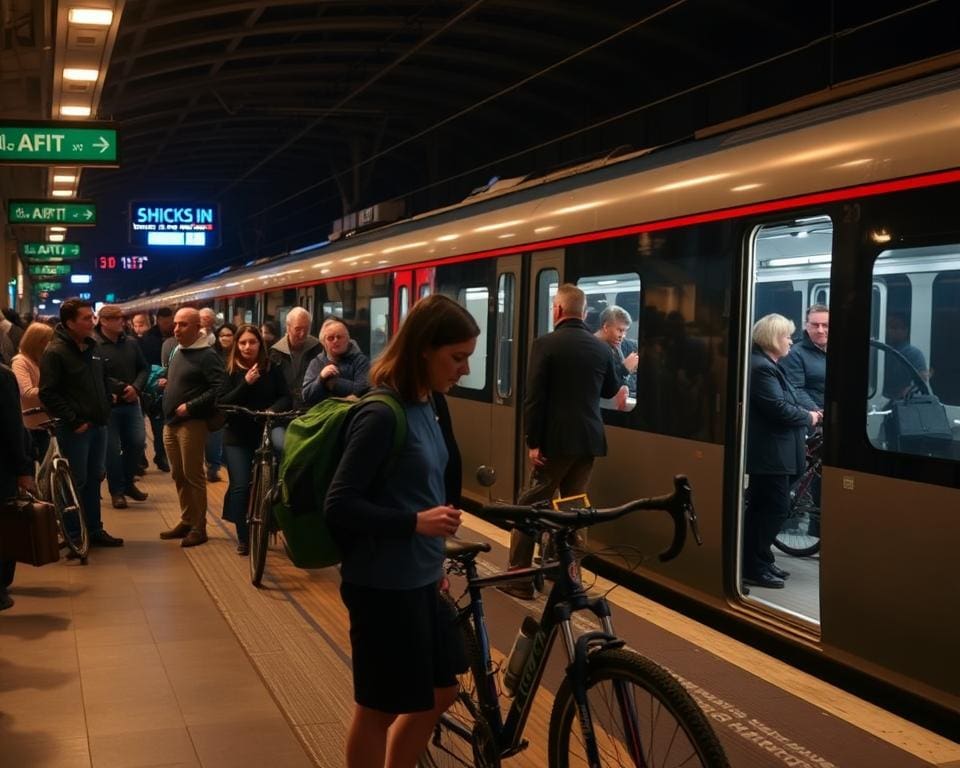 Wie funktioniert Check-in mit Fahrrad und Nachtzug?