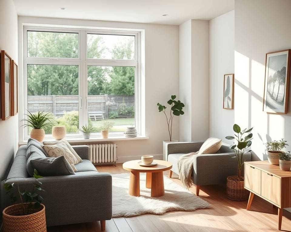Wohnzimmer im Scandi Stil