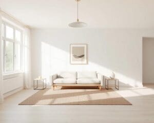 Minimalistische Dekoration für ein aufgeräumtes Zuhause
