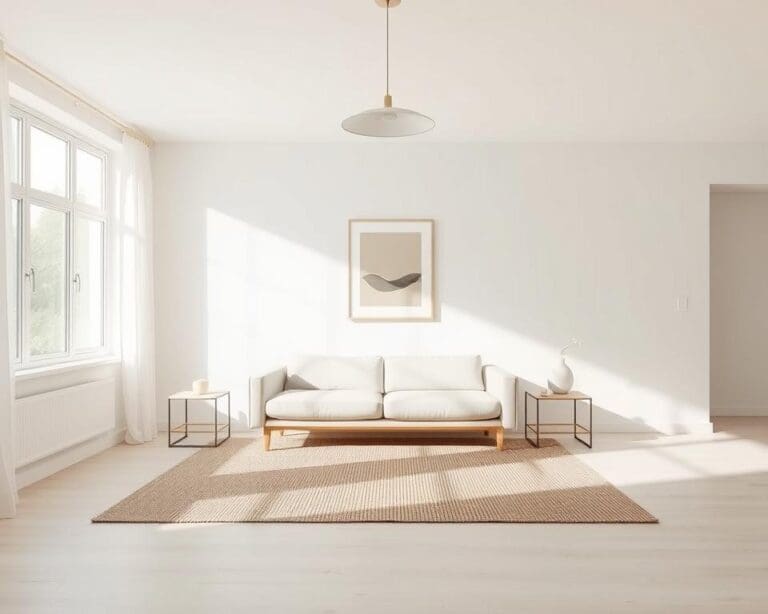 Minimalistische Dekoration für ein aufgeräumtes Zuhause