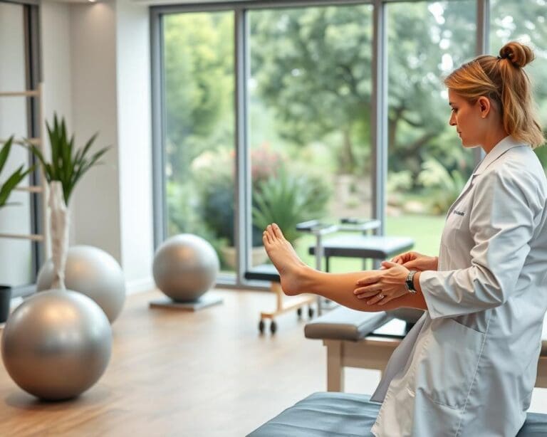 Physiotherapeut für orthopädische Rehabilitation