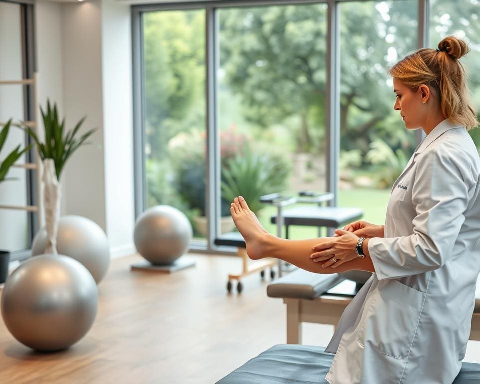 Physiotherapeut für orthopädische Rehabilitation
