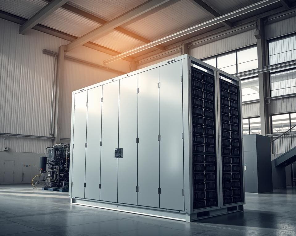 Wie funktioniert ein großer Batteriespeicher für Unternehmen?