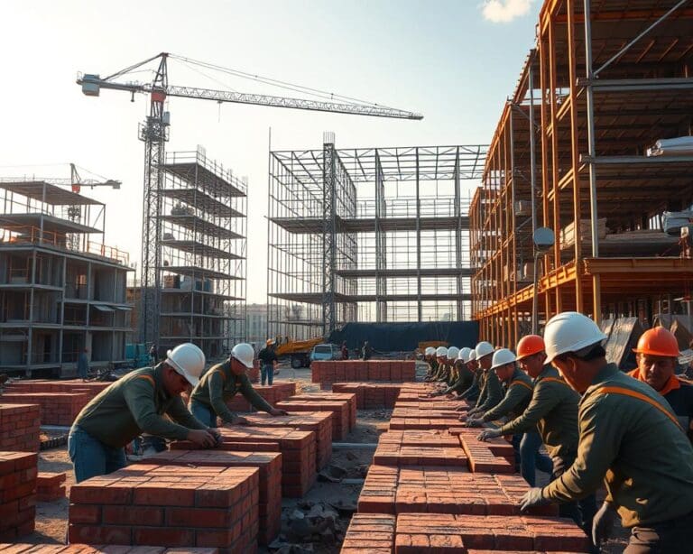 Arbeiten auf der Baustelle: welche Chancen gibt es heute?