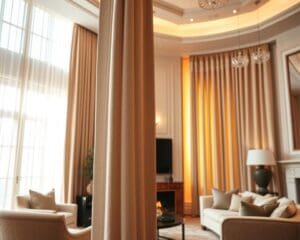 Elegante Vorhänge für dein Wohnzimmer