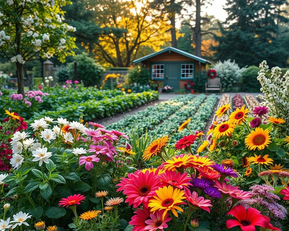 Gartenideen für jede Jahreszeit