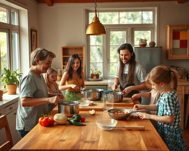 Warum ist gemeinsames Kochen so beliebt?