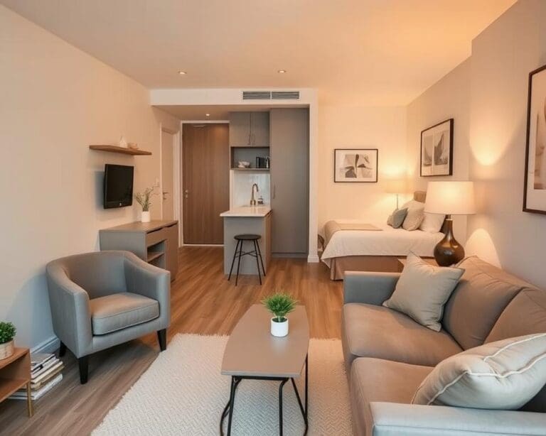 Wie richtest du eine kleine Wohnung ein?