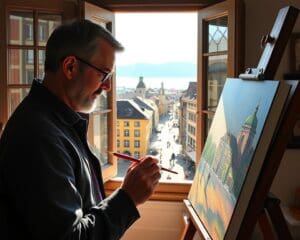 Wie arbeitet ein Maler in Luzern?