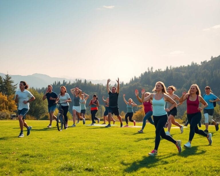 Wie bleibst du das ganze Jahr über fit und aktiv?