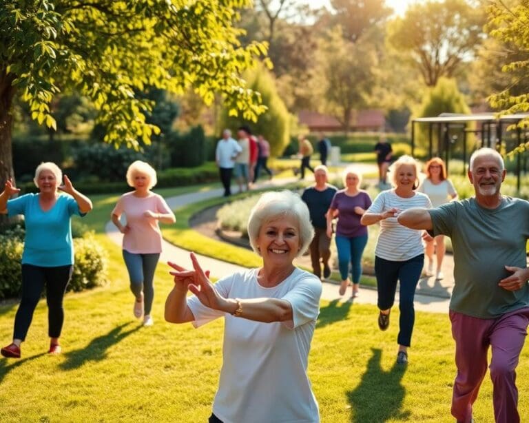 Wie bleibt man im Alter fit und aktiv?