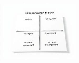 Wie setze ich Prioritäten mit der Eisenhower-Matrix?