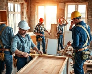 Handwerksdienste fuer Wohnungsrenovationen