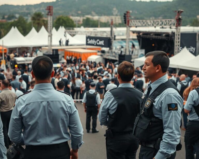 Sicherheitsdienstleistungen fuer Events