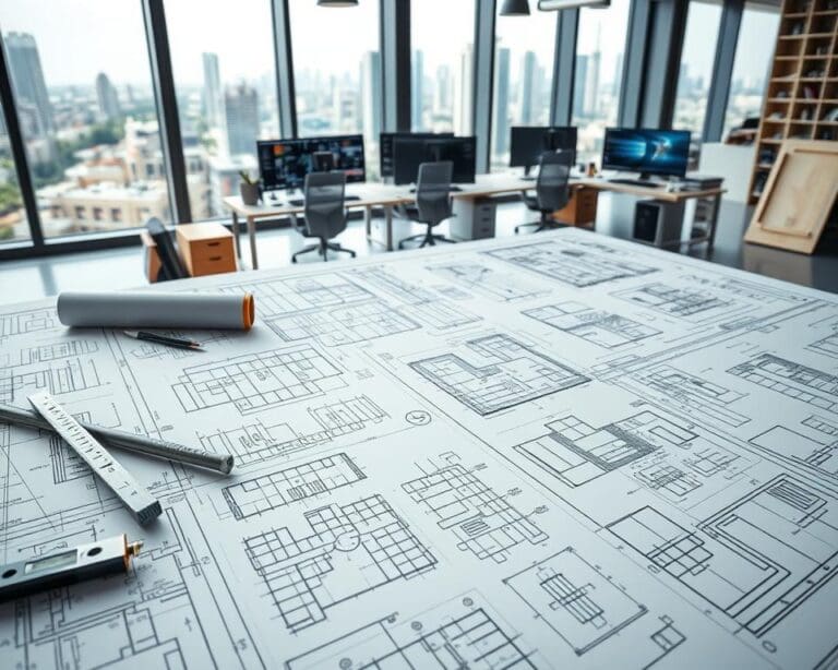 Technische Zeichnungsdienste fuer Bau und Industrie