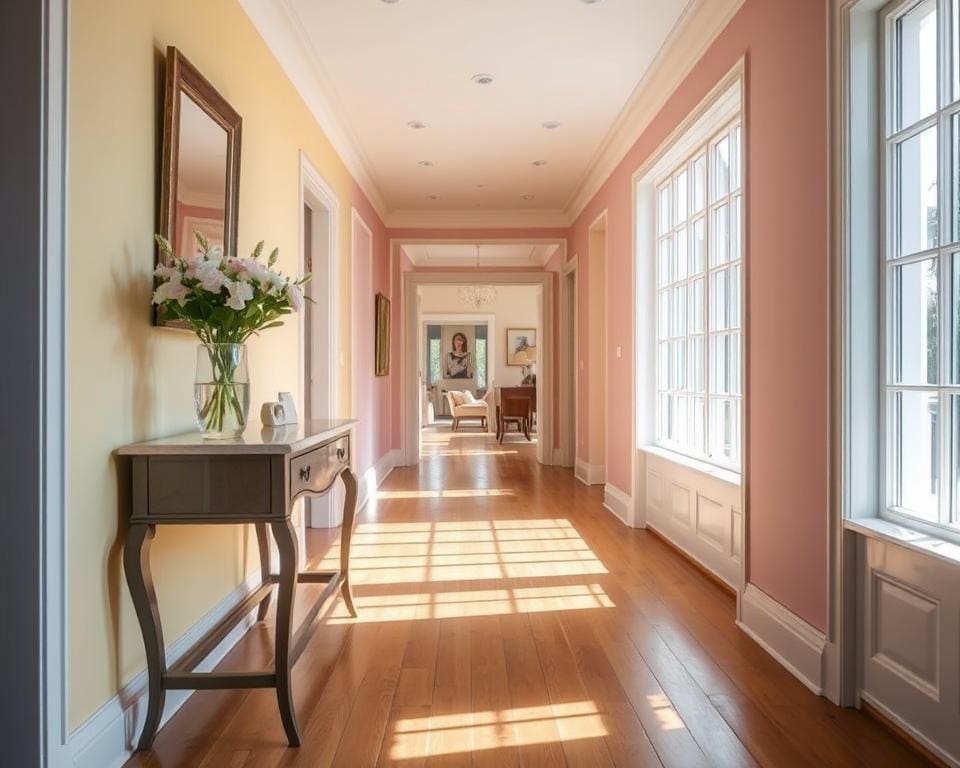 Warum wirken helle Farben im Flur einladender?