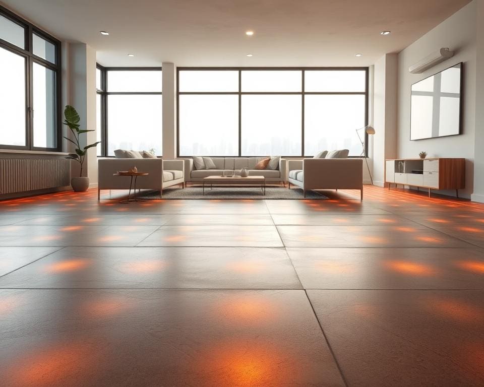 Was macht Fussbodenheizung angenehm im Winter?