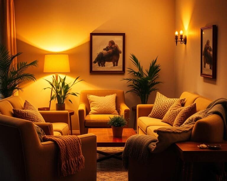Was macht warmes Licht ideal fuer den Wohnbereich?
