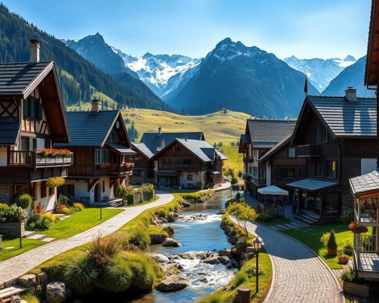 Was sind die schoensten Doerfer in den Alpen?