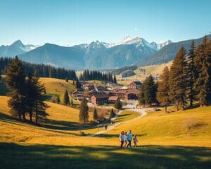 Was sind die schoensten Orte fuer Familienferien?