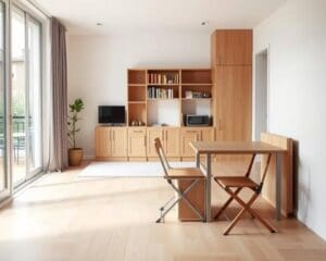 Was sind platzsparende Ideen fuer kleine Wohnungen?