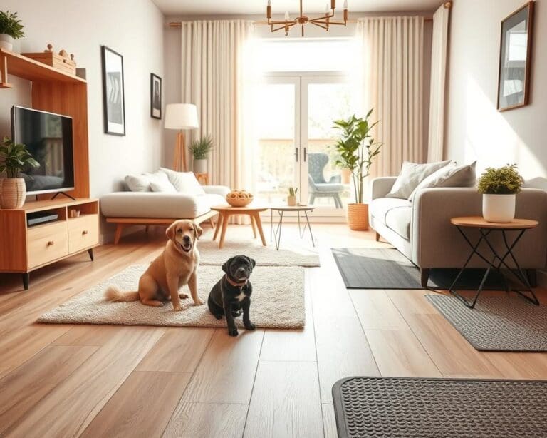 Was sind praktische Bodenloesungen fuer Haustiere?