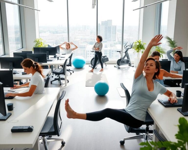 Wie bringst du mehr Bewegung in dein Bueroleben