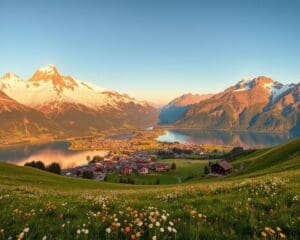 Wie entdeckst du die schoensten Orte in der Schweiz?