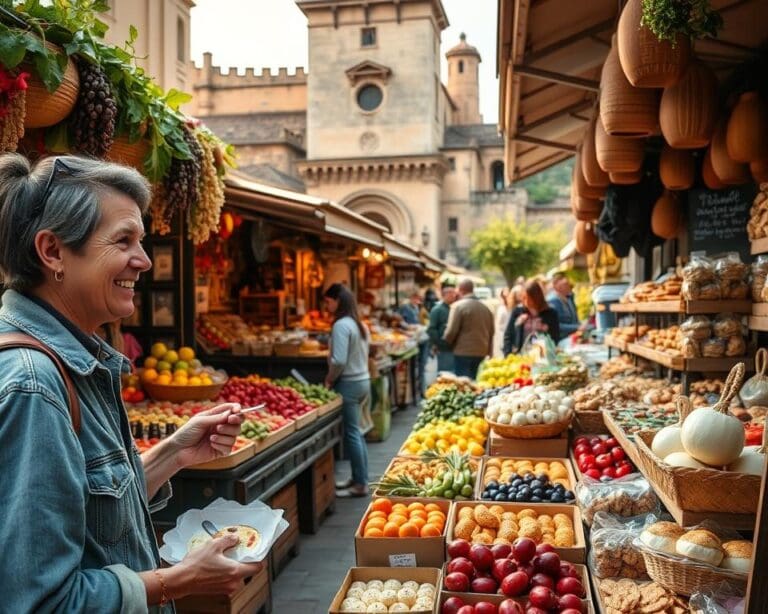 Wie entdeckst du lokale Spezialitaeten auf Reisen?