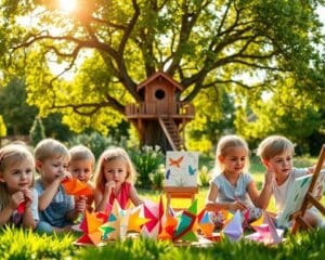 Wie gestaltest du Freizeit mit Kindern kreativ