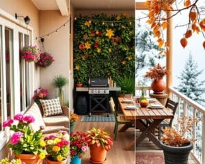 Wie gestaltest du deinen Balkon für jede Jahreszeit?