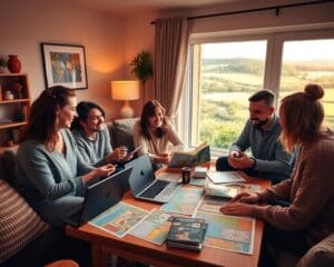 Wie planst du einen Kurzurlaub mit Familie und Freunden?