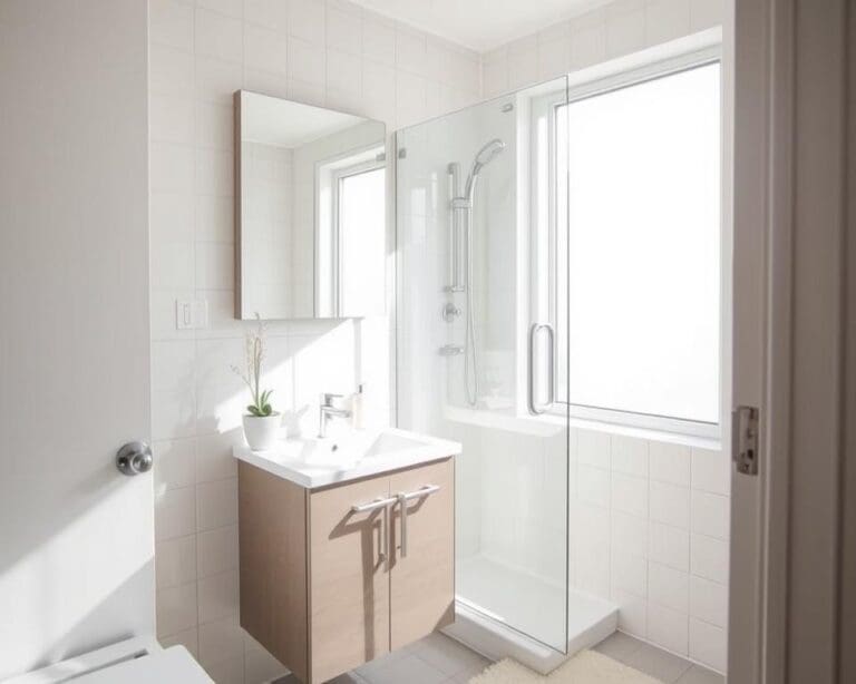 Wie richtest du dein Bad mit wenig Platz optimal ein?