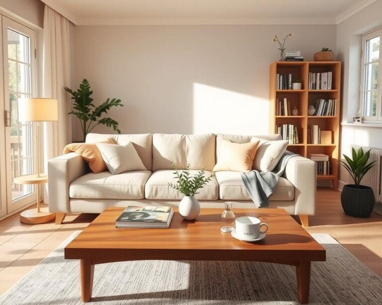 Wie richtest du ein gemütliches Wohnzimmer mit wenig Aufwand ein?