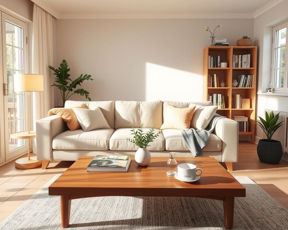 Wie richtest du ein gemütliches Wohnzimmer mit wenig Aufwand ein?