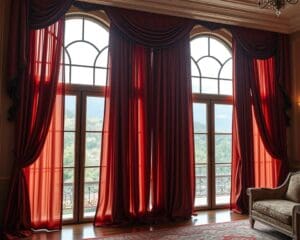 Wie waehlst du Vorhaenge fuer grosse Fenster?