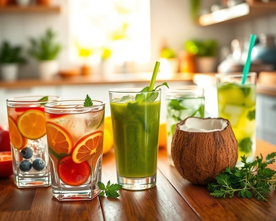 Wie fördern gesunde Getränke deine Hydration?