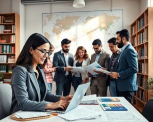 Wie hilft ein Übersetzungsbüro bei globalen Projekten?