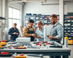 Wie unterstützt ein Reparaturdienst?