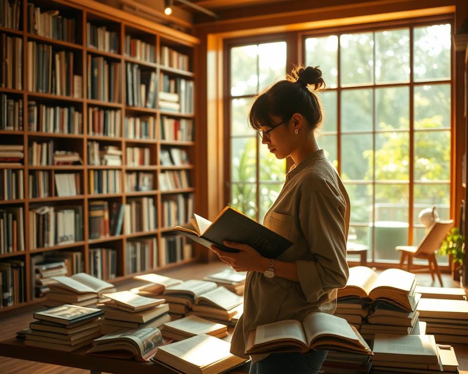 Wie wird Literatur Teil bewusster Lebensführung?