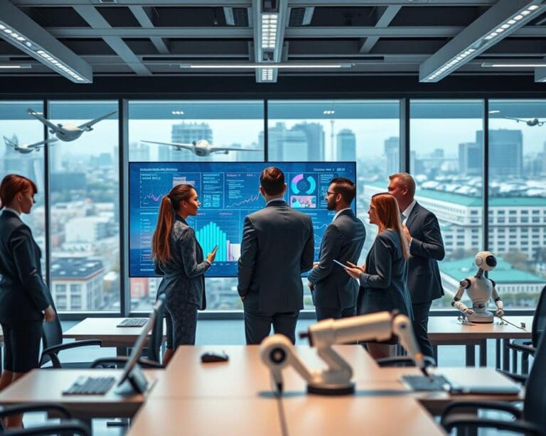 Was bringt technologische Zukunft der Arbeit?