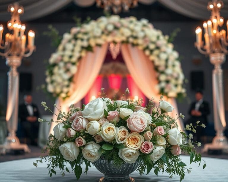 Was macht ein Florist für Eventdekoration?