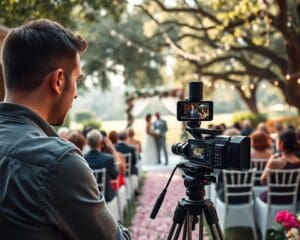 Wie arbeitet ein Videograf auf Feiern?