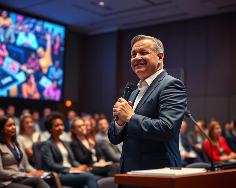 Wie unterstützt ein Moderator Veranstaltungen?