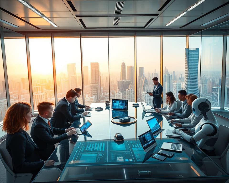 Wie verbinden technologische Lösungen Arbeit und Effizienz?