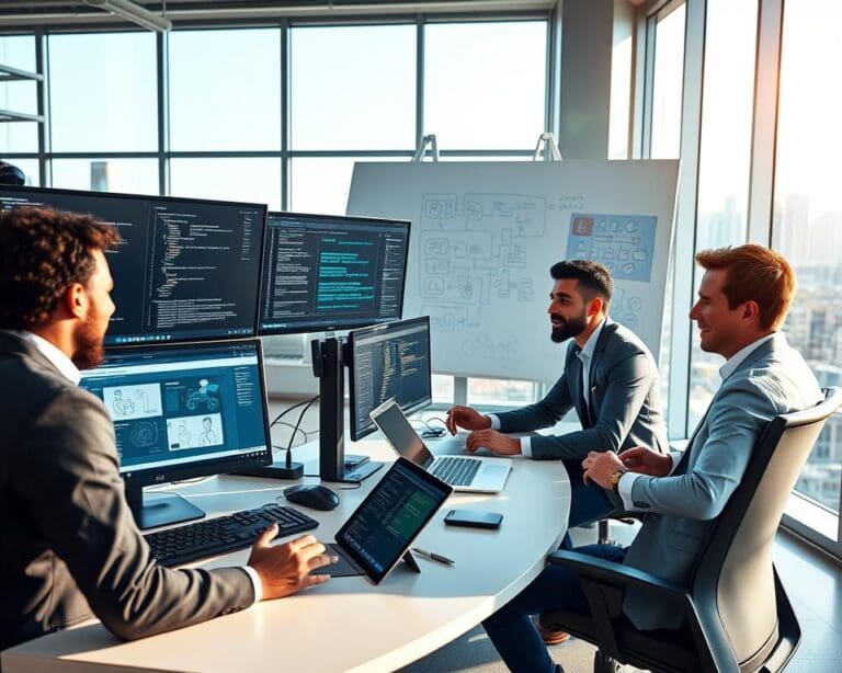 Wie arbeiten Entwickler für Industrie-Apps?