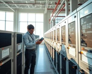 Wie arbeiten Techniker für Batteriespeichersysteme?